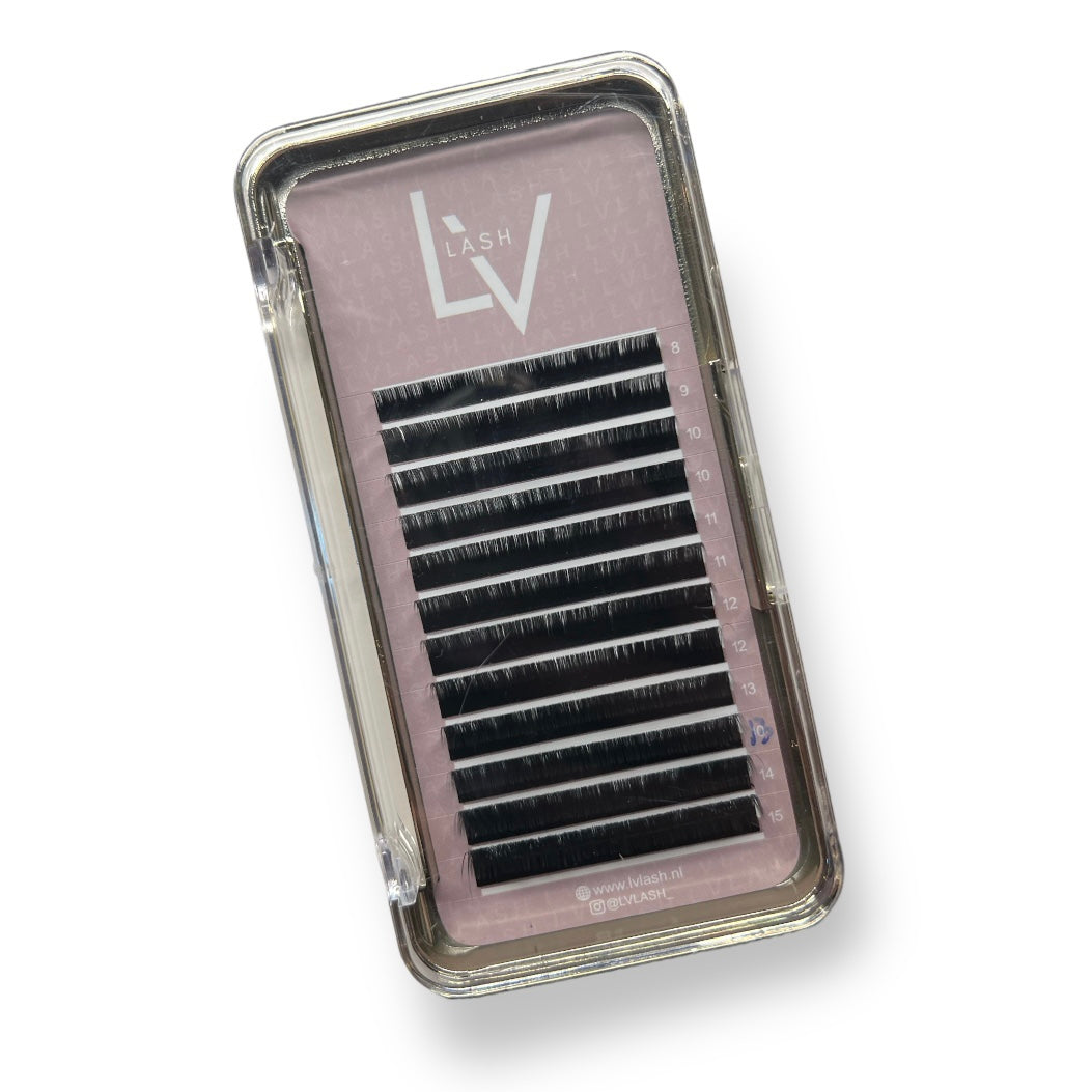 One-by-one Lashes D-Curl 0.20