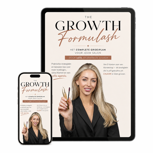 The Growth Formulash | E-book voor een volle salonagenda